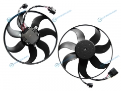 ST-VW26-203-0 Диффузор радиатора AUDI A3 03-SKODA OCTAVIA 04-VOLKSWAGEN JETTA 05-(360мм)