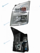ST-431-1175L Фара FORD TRANSIT 06- с электрокорректором