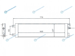 ST-CR02-394-0 Радиатор кондиционера CHRYSLER VOYAGERTOWN&COUNTRYDODGE CARAVAN 3.03.33.8 96-01