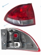 ST-214-19B7CL Фонарь задний MITSUBISHI PAJERO SPORT 08- LH красно-белый