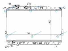 HY0006-MT Радиатор HYUNDAI SONATA (TAGAZ) 2.02.42.52.7 HYUNDAI XG 2.5 98-