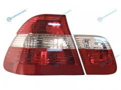 ST-444-1911L-CR Фонарь задний+вставка BMW E46 01-05 4D белый поворот