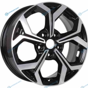7131175 КиК Серия Реплика КС878 (ZV 16_Focus) R16x6.5 5x108 ET50 CB63.35 Almaz_black