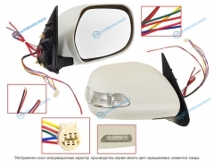 ST-TY74-940-B1 Зеркало TOYOTA HIACEQUANTUM 05- RH складное. обогрев. поворот. подсветка. 11конт