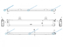 ST-G9010-48040 Радиатор инвертора LEXUS RX 450H 09-