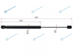 ST-4D0827551A Амортизатор крышки багажника AUDI A8 94-02