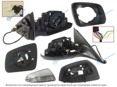 ST-MD08-940-D1 Зеркало MERCEDES W204 06-11 RH складное. обогрев. поворот (пр-во Тайвань)