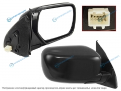 ST-MB50-940-1 Зеркало MITSUBISHI AIRTREKOUTLANDER 01-06 RH 3 контакта LHD
