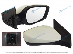 ST-HNS1-940-F1-U Зеркало HYUNDAI SOLARIS 10-17 RH 3 контакта (с надписью на полотне)