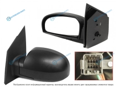 ST-HN35-940-A2 Зеркало HYUNDAI GETZ 02-10 LH складное. 5 контактов