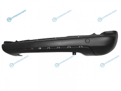 ST-35-0016 Бампер задний CITROEN BERLINGOPEUGEOT PARTNER 15-18 под накладку (пр-во Тайвань)