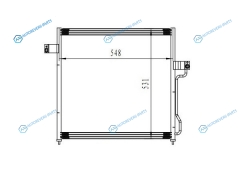 ST-FD89-394-0 Радиатор кондиционера FORD EXPLORERMERCURY MOUNTAINEER 06-