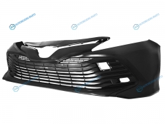 ST-22-0046 Бампер TOYOTA CAMRY 18-21 с решеткой (пр-во Тайланд)