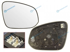 STP-87931-42C10 Полотно зеркала TOYOTA RAV4 12-HARRIER 13- RH с обогревом