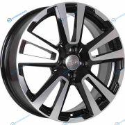 7131163 КиК Серия Реплика КС874 (17_Vesta Cross) R17x6.5 4x100 ET43 CB60.1 Almaz_black