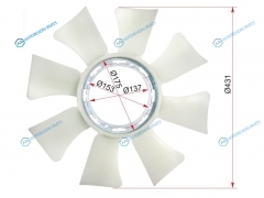 ST-25261-42920 Крыльчатка HYUNDAI STAREX 07-15