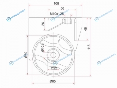12361-74531 Подушка двигателя FR TOYOTA OPA.VISTA ARDEO 1ZZFE.1AZFSE.3SFSE 00-
