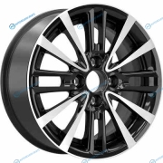 7131351 КиК Модена-оригинал R15x6 4x100 ET48 CB54.1 Almaz_black_SK