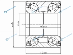 28BWD05ACA30 Подшипник зад ступицы SUZUKI SWIFT 2WD