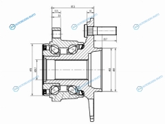 ST-42200-STK-951 Ступичный узел задн. HONDA CR-V RE 4WD