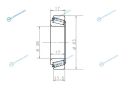 EC41025H106 Подшипник КПП 386318.7