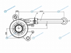 ST-30620-6299R Выжимная муфта сцепления NISSANRENAULT 1.5D