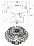 T-58F Вискомуфта TOYOTA TOWNACELITEACE 2-3С 92-