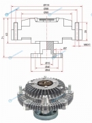 ST-17120-57B00 Вискомуфта SUZUKI ESCUDOVITARA G16A