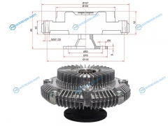 ST-16210-54150 Вискомуфта TOYOTA HIACE.HILUX.DYNA 2L3L5L