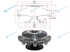 ST-16210-75010 Вискомуфта TOYOTA HIACE.HILUX 1RZ
