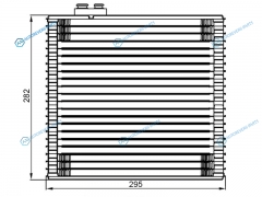 ST-88501-60190 Испаритель кондиционера TOYOTA LAND CRUISER 100 98-07 LHD