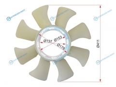 ST-8-97078-662-0 Крыльчатка вентилятора ISUZU ELF 88-94 4BD1