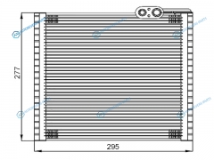 ST-88501-33120 Испаритель кондиционера TOYOTA CAMRY 4050 06- HIGHLANDER 07-LEXUS RX270350450H 09-
