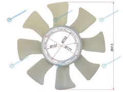 ST-ME013369 Крыльчатка вентилятора MITSUBISHI CANTER 88-99 4D31