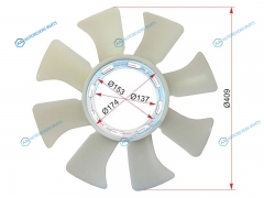 ST-SE01-23-906 Крыльчатка вентилятора MAZDA TITAN 88-95 SLXAHA