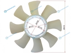 ST-MD050471 Крыльчатка вентилятора MITSUBISHI CANTER 88-94 4DR7