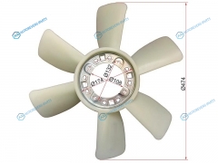 ST-16306-2050 Крыльчатка вентилятора HINO RANGERDUTRO 88-96 H07D