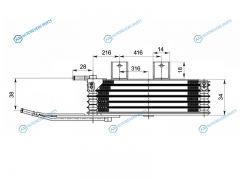 ST-32910-48150 Радиатор АКПП LEXUS RX270350450H GGL1 09-15 2GR