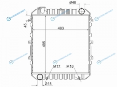MZ0084 Радиатор MAZDA TITAN HA. XA. SL 84-