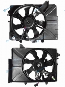 ST-HN35-201-A0 Диффузор радиатора в сборе HYUNDAI GETZ 02-