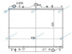 SG-GW0001 Радиатор GREAT WALL HOVER 05-