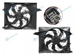 ST-HN67-201-A0 Диффузор радиатора в сборе HYUNDAI SANTA FE 2.4 12-