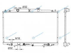 HD0005-UC-1 Радиатор HONDA INSPIRE 03-07ACCORD 03-07 (USA)