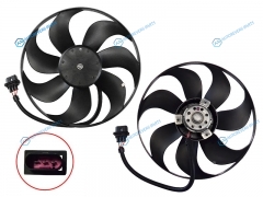 ST-VW25-201-A0 Диффузор радиатора в сборе SKODA OCTAVIA 1997-AUDI A3 96-03VW GOLF IVBORA 98-05