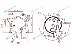 ST-2920A141 Радиатор масляный АКПП MITSUBISHI ASX 10-LANCER 07-OUTLANDER 06-