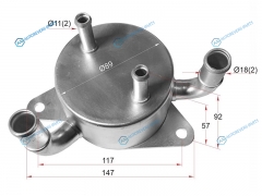 ST-FSKC199F0 Радиатор масляный MAZDA 3 09-MAZDA 5 10-