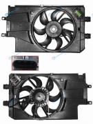 ST-LD01-201-A0 Диффузор радиатора в сборе LADA GRANTA 15-