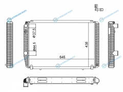 UZ0001 Радиатор UAZ PATRIOT 07-