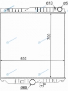 NS00014 Радиатор NISSAN UD PF6TAPF8TA CD45CW45 98-