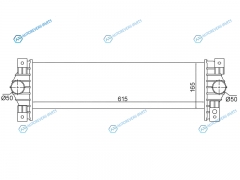 ST-23711-09050 Интеркуллер SSANG YONG ACTYONKYRON 2.0Xdi 05-